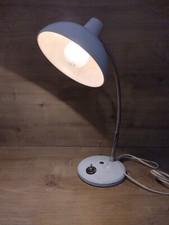 Lampe de bureau Design Vintage Métal Flexible chrome années 50 60 articulée