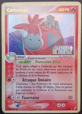 Carte Pokemon Camerupt 3/100 Holo Stamped Bloc Ex - Gardiens de Crystal