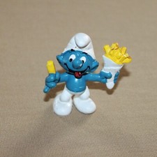 Figurine Schtroumpf cornet