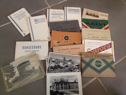 Lot anciens carnets - lot, 13