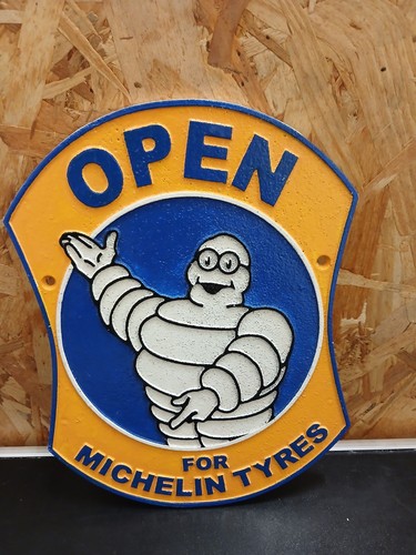 Plaque fonte michelin - plaque,