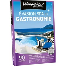 Coffret Wonderbox - Évasion spa et gastronomie