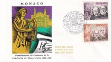 Enveloppe 1er Jour day MONACO