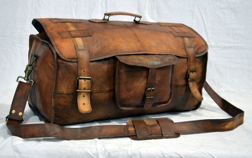 Homme cuir handmade vintage - cuir,