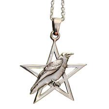 Collier pendentif pentacle