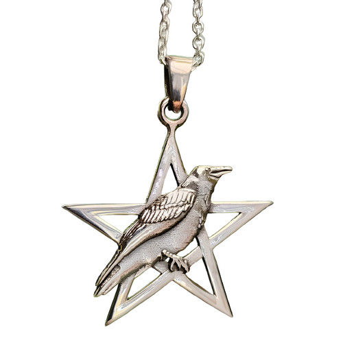 Collier pendentif pentacle