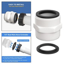 Adaptateur 1 1/2 "mâle à