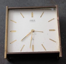 Pendulette Réveil ORIS 7 Rubis 8 Day Swiss Made Vintage