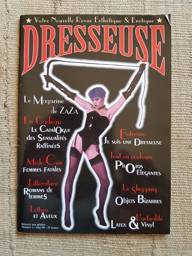 Dresseuse mai 1998 rivista - dresseuse,