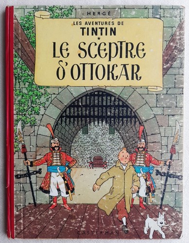Tintin sceptre ottokar - tintin,