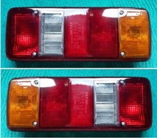 2 Phares arrières LT Transporter Benne Caisse Frigo (34x13cm) Camions Mercedes