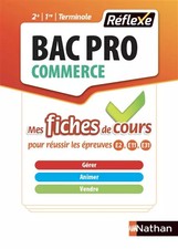 Mes Fiches de cours - 2nd/1re - Bac Pro Commerce - Gérer Vendre Animer - Bac Pro