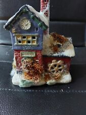 décoration noel maison de village longueur 13 cm largeur 10 cm hauteur 18 cm