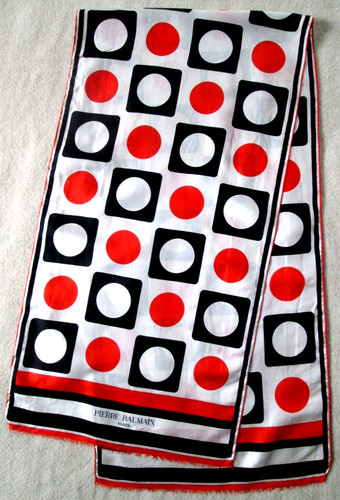 Pierre balmain écharpe soie - pierre,