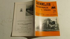 CHEMIN DE FER REGIONAUX /TRAIN ET TRAMWAY GARE ET LIGNE "RIGI SUISSE"N° 106 1971