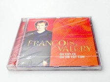 CD ALBUM - FRANÇOIS VALERY - QU'EST CE QU'ON EST CON - ÉTAT NEUF
