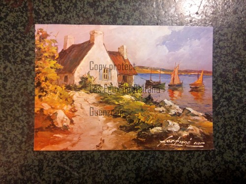 Paysage bretagne peinture - paysage,
