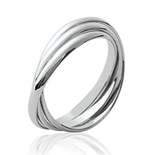 Alliance mariage triple anneau