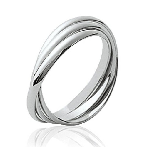 Alliance mariage triple anneau