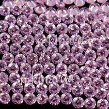 Lot de 50 pièces saphir rose