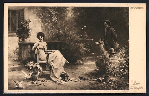 Carte postale artiste - postale, d'artiste