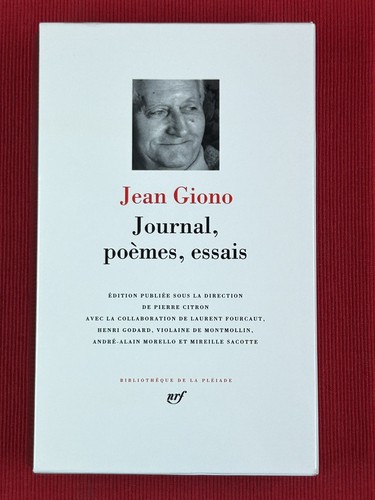 Jean giono journal poèmes - giono,,