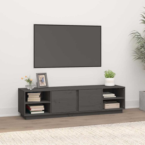 Meuble gris 156x40x40 cm - 156x40x40,