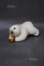 Thun Ours Blanc En Céramique