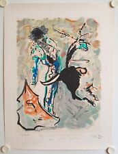 Affiche CHARLES ORTEGA Torero - Numérotée 27/200