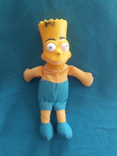 Vintage bart simpson plush - bart,