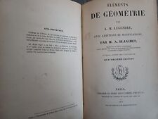 LIVRE ANCIEN - ELEMENTS DE