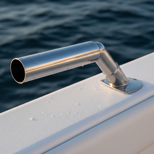 Porte canne pêche acier - porte-canne,