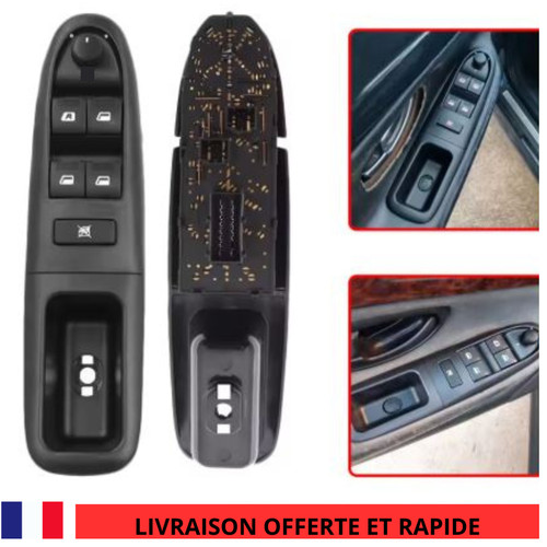 Commande bouton leve vitre - bouton,