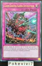 Carte YU-GI-OH! CANON DARUMA KARMA DESTRUCTEUR RA04-FR103 UR NEUF