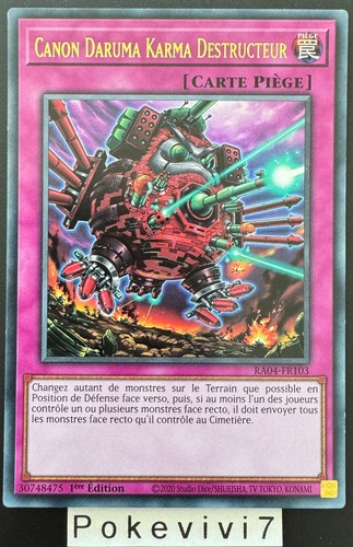 Carte canon daruma - yu-gi-oh!,