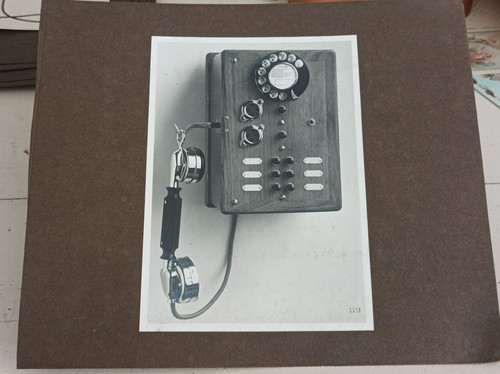 Ancienne photo telephone - ancienne,