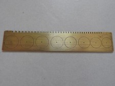 ECHELLE CALIBRE DE RESSORT