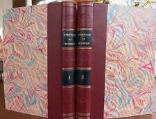 [1835] AVENTURES DE ROBINSON CRUSOE 52 GRAVURES DE SAINSON MOUTARDIER 2/2 T.