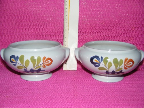 Bols soupe signés g f - bols,