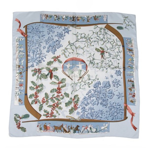 Hermes carre neige antan - hermes,