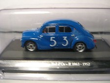 RENAULT 4 CV BERLINE " BOL D'OR " TYPE R 1063 de 1952 ~  NEUF