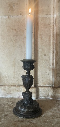 Bougeoir bronze belle - -,