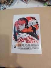 Carte Postale - Affiche Film - Appelez Nord777 - Comme Neuve