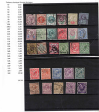 Lot timbres de Grande-