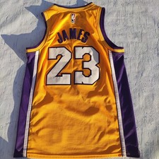 maillot Nike NBA   Los Angeles Lakers LeBron James Basketball 