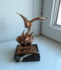 Ancien sur marbre régule