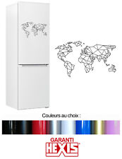 Sticker Autocollant Mappemonde