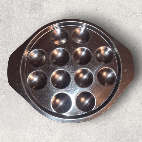 Assiette trous escargots - 12,