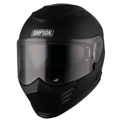 Casque simpson venom noir mat - casque,