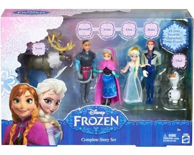 Frozen doll story - frozen,
